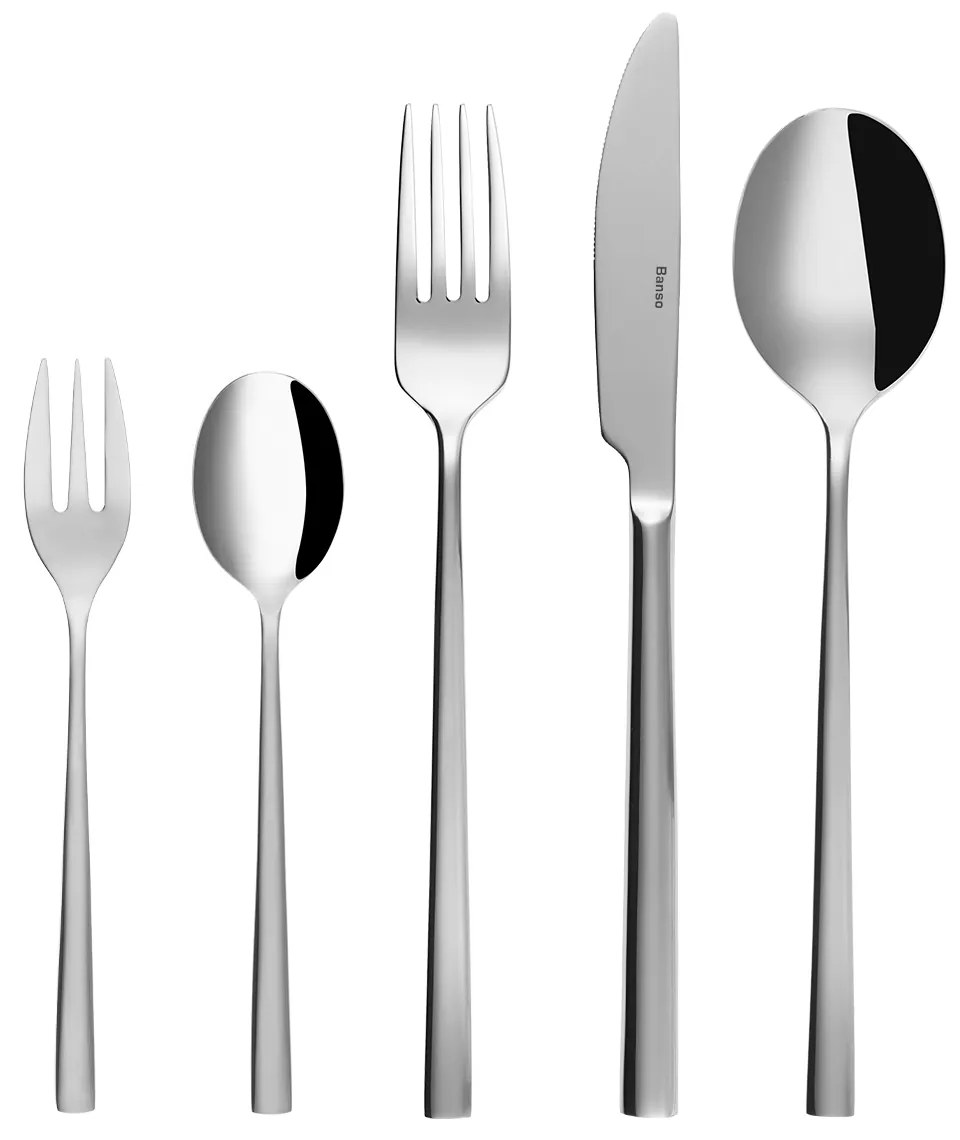 Sada príborov 30 ks - Vogue leštený 3 mm CR Banso - 120642