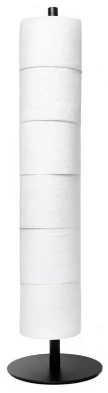 Erga Erga, vysoký stojan na toaletný papier, 6 roliek, čierna, ERG-YKA-P.SP-TIBA-BLK