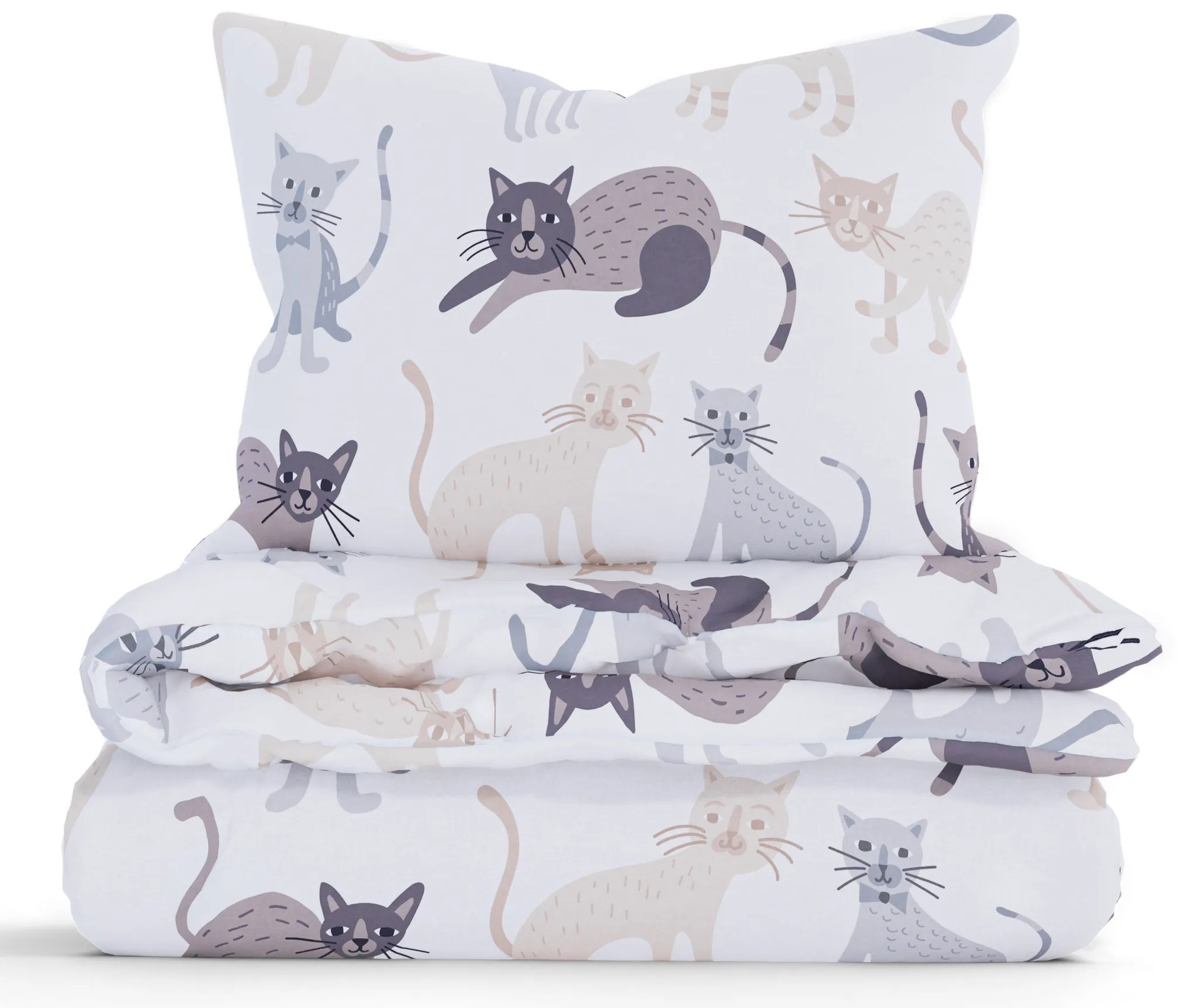 Bavlnené obliečky Renforcé – Mačičky