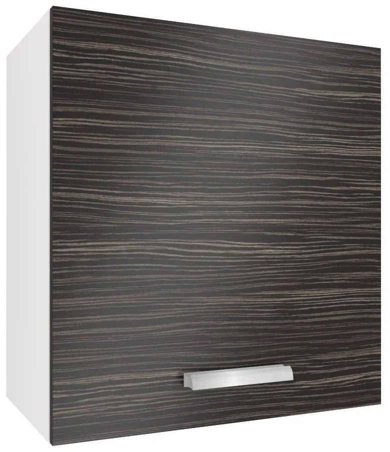 Kuchynská skrinka Belini horná 60 cm eben kráľovský TOR SG60/1/WT/HK/0/T