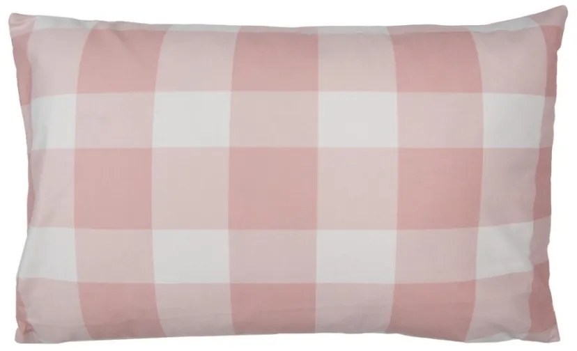 Zimná ružová obliečka na vankúš so stromčekmi Merry Everything - 30*50 cm