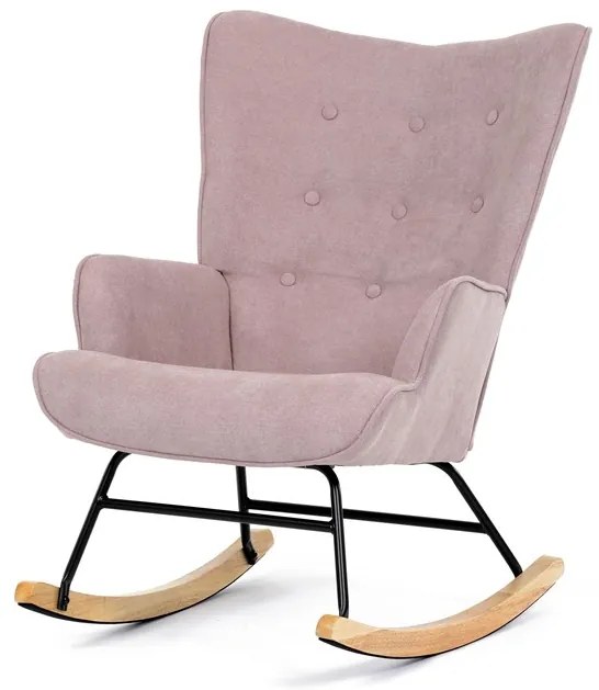Autronic BONTEC Hojdacie kreslo, modrá, látka, AK-371 BLUE2 Farba: Ružová