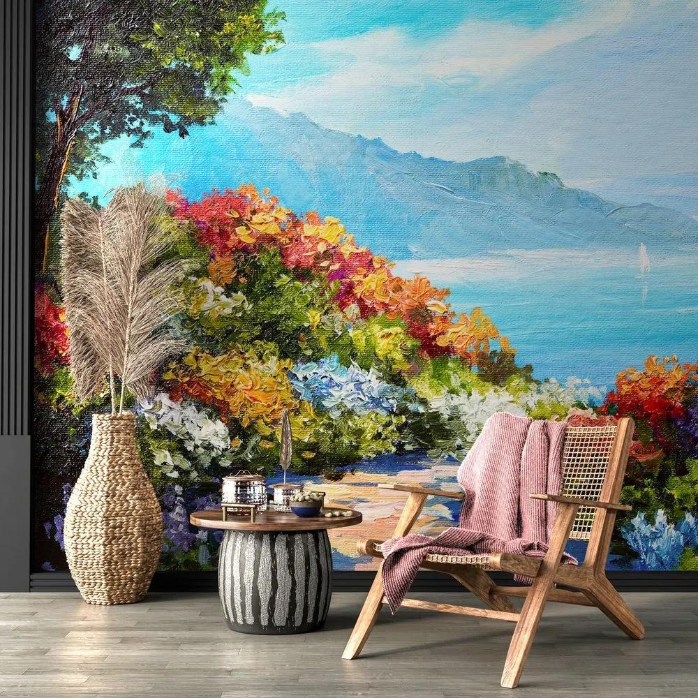 Samolepiaca tapeta výhľad na more