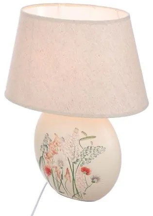 Hand made stolná ceramic lampa FIORITO