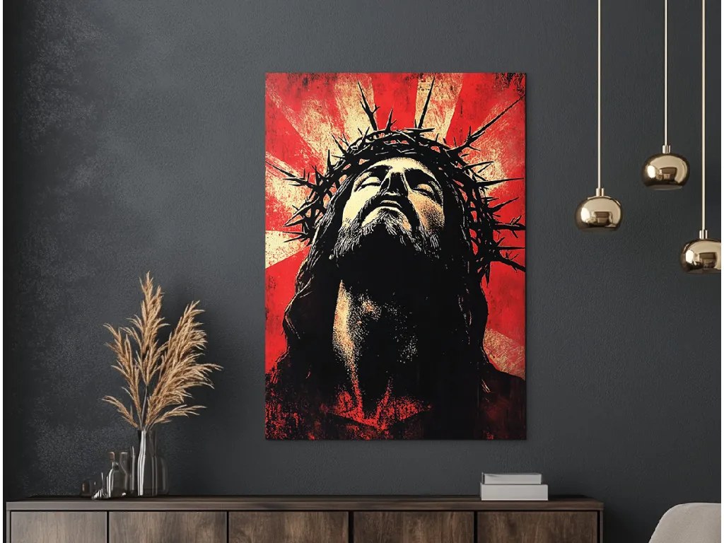 drevko | Obraz Kristus v tichu utrpenia