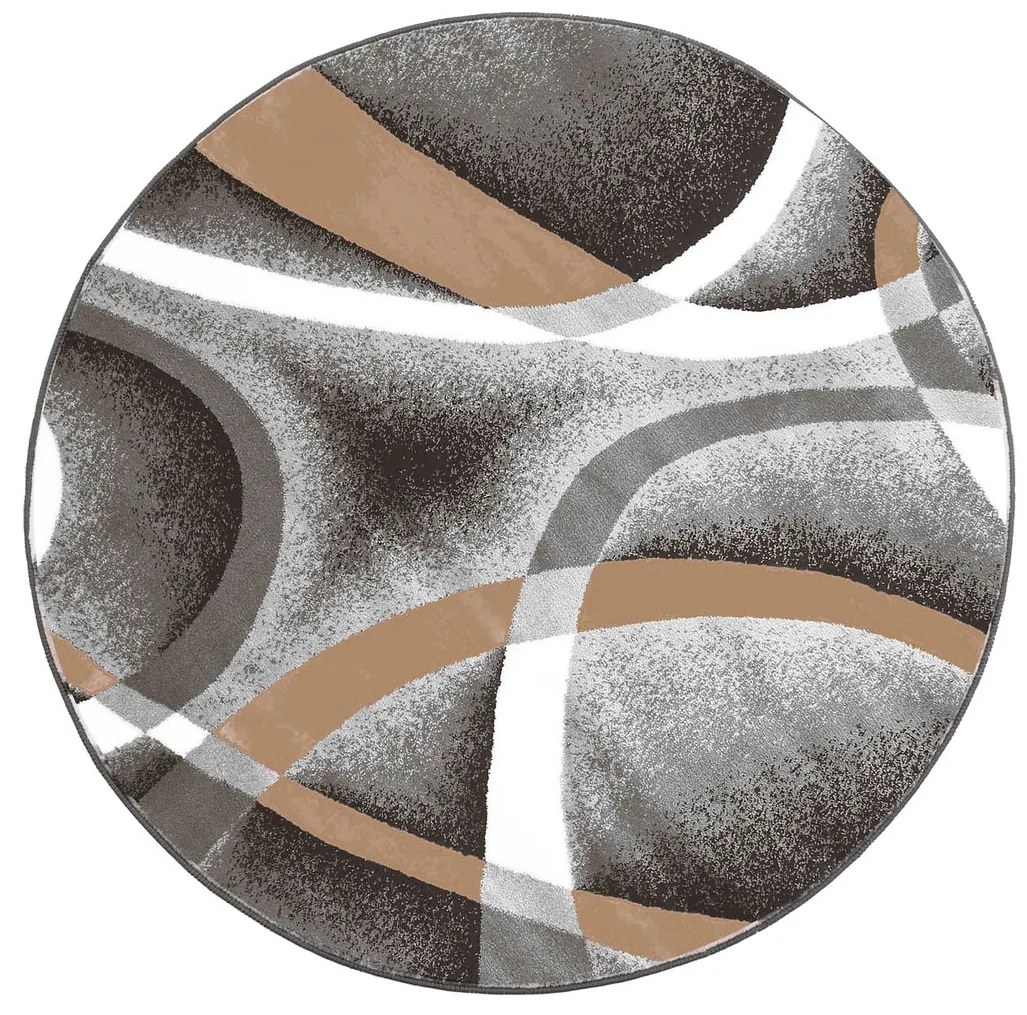 TZ Okrúhly vzorovaný koberec Melody Rozmer: 160 cm