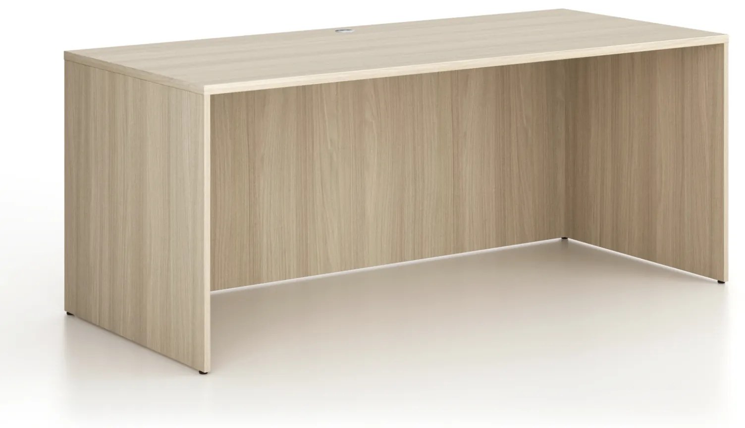 Kancelársky písací stôl FRAME, 180x80 cm, dub prírodný