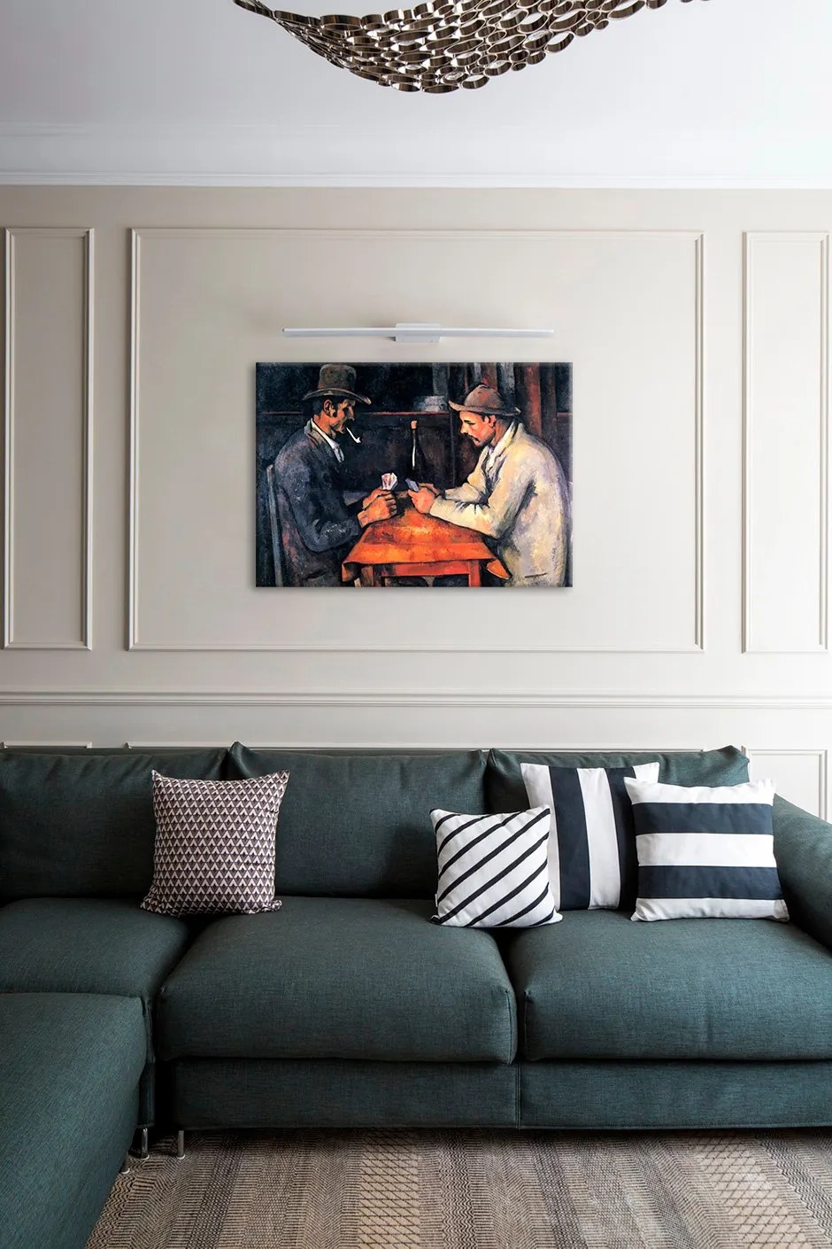 Obraz na plátne Paul Cézanne - Hráči kariet