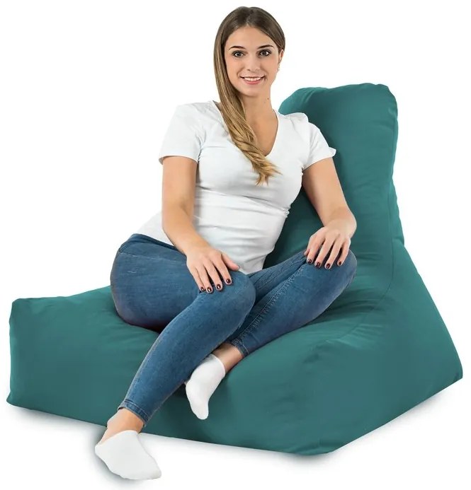 Sedací vak Bali Plyš Farba: Modrý