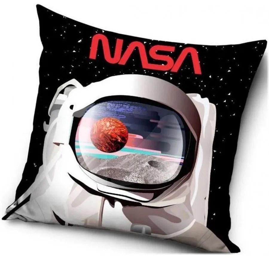 Vankúš NASA - motív astronaut - 40 x 40 cm