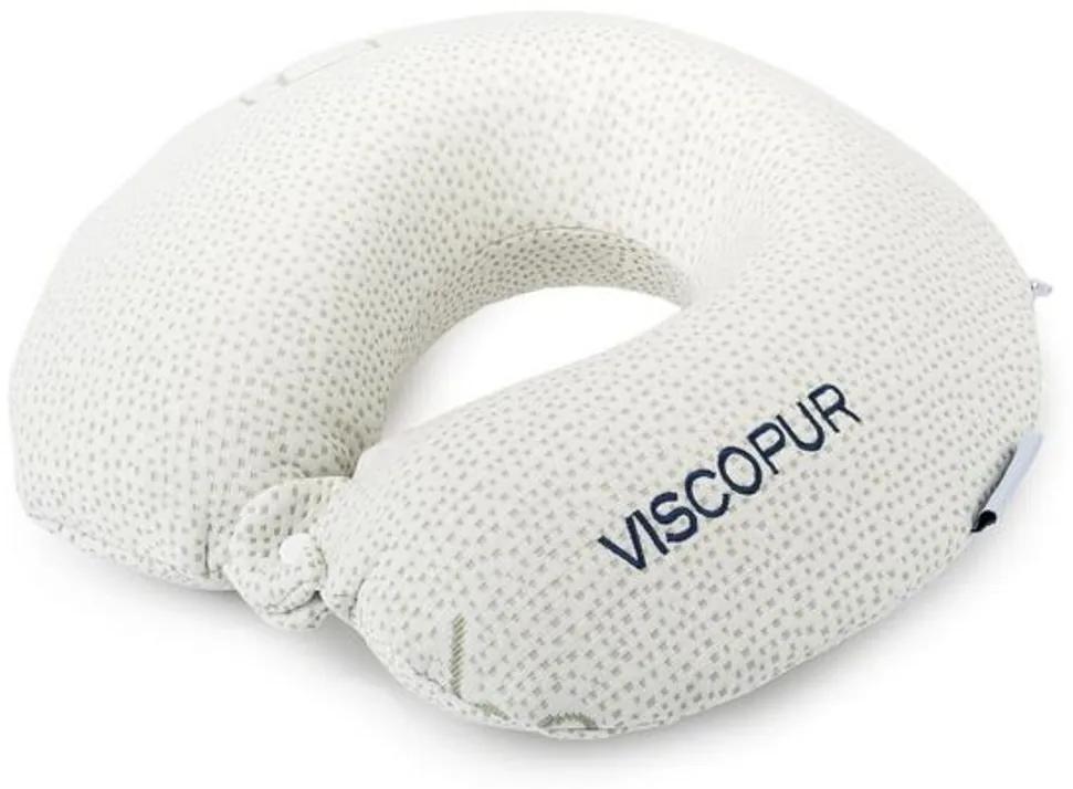 VISCOPUR Šijový vankúšik VISCOPUR® bamboo 31x31x8 cm