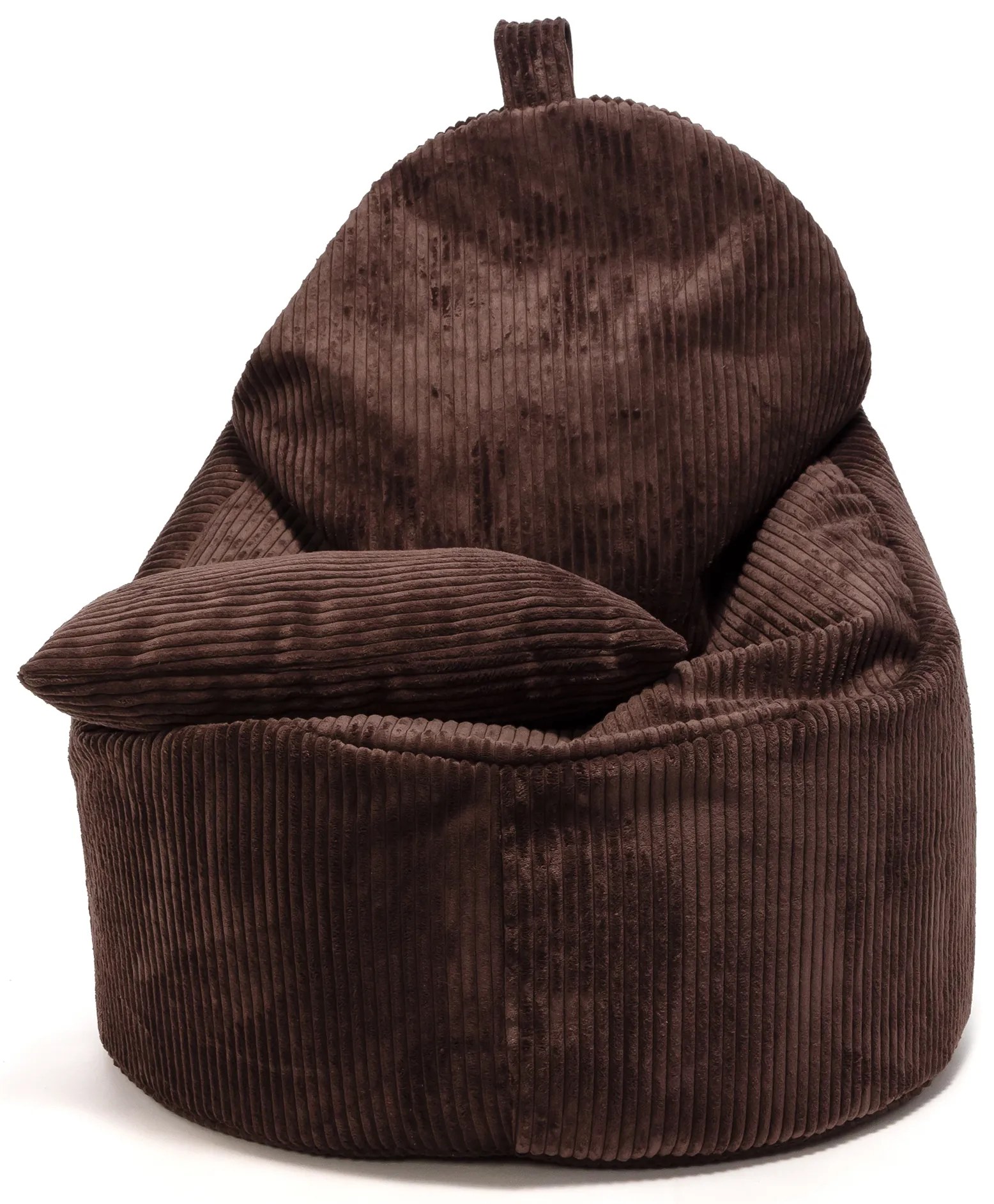 INTERMEDIC SK Kreslo Yoko Velvet – manšestrové kreslo s vankúšom, 75x70x30 cm Farba: SZ90 - tmavo sivá