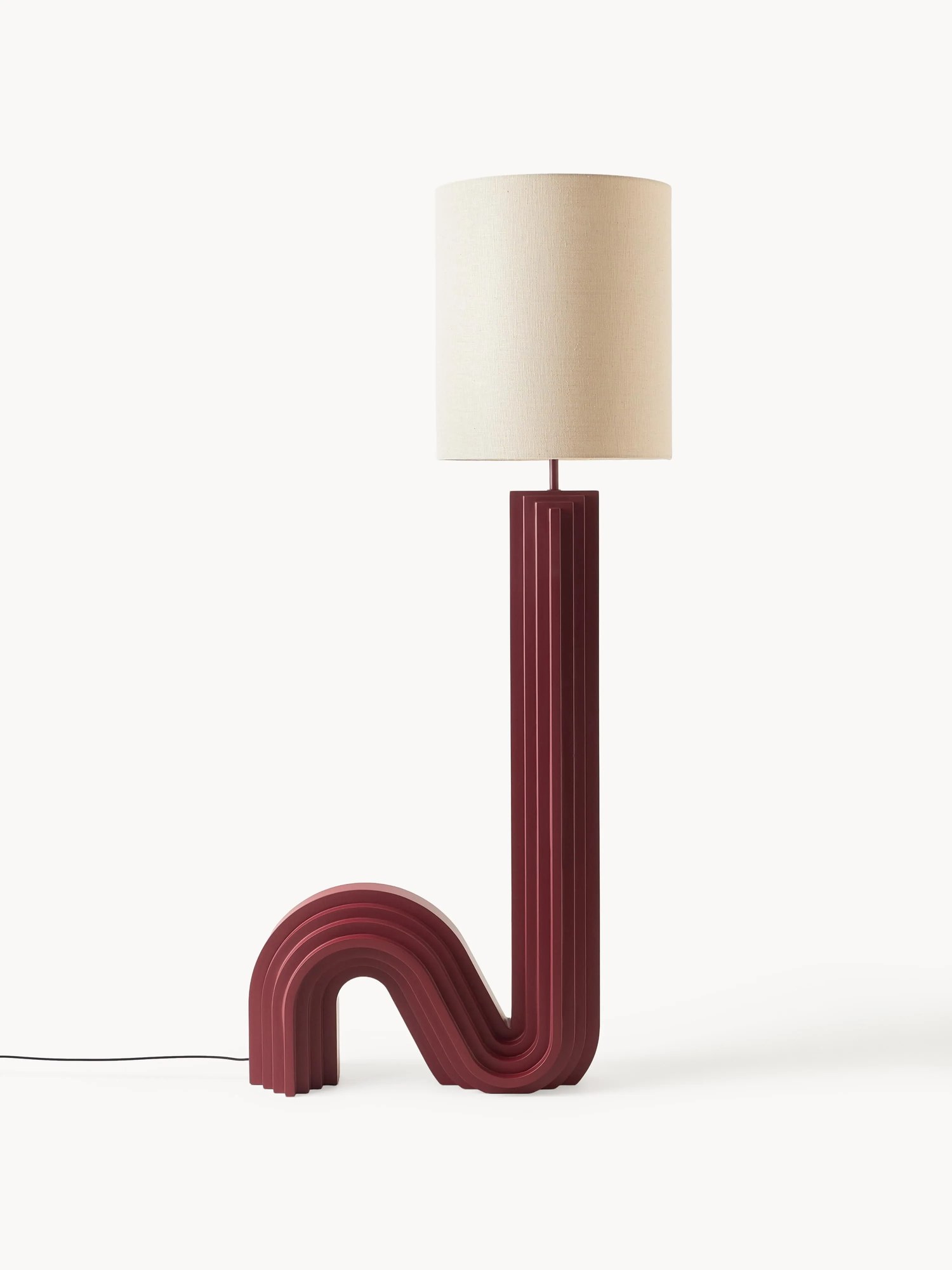 Dizajnová stojacia lampa Luomo