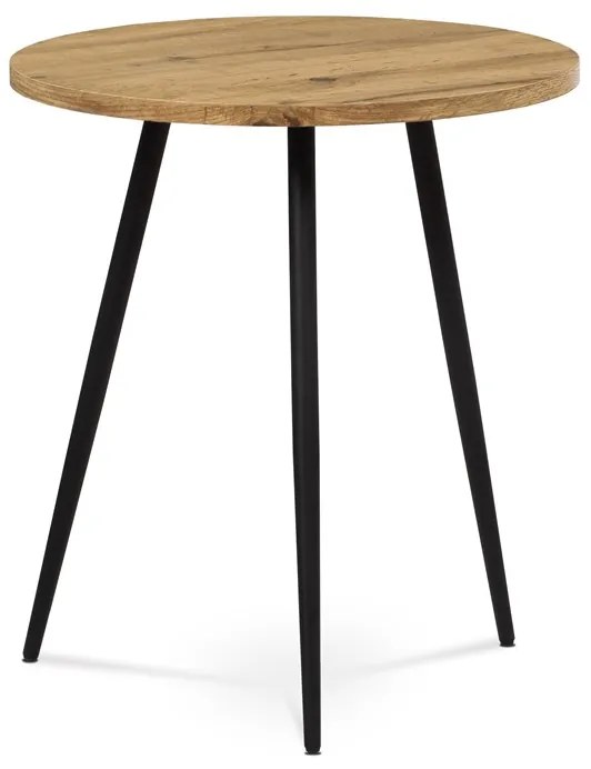 Autronic BONTEC Odkladací stolík 40x40x45cm, mdf, divoký dub, AF-3005 OAK Farba: Prírodné