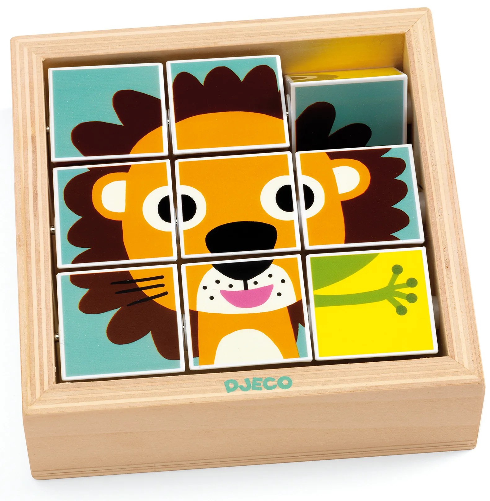 Motorická skladačka - zvieratá z prírody