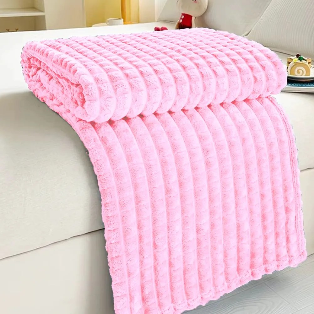 Hrejivá deka Homa LENEX LIGHT PINK