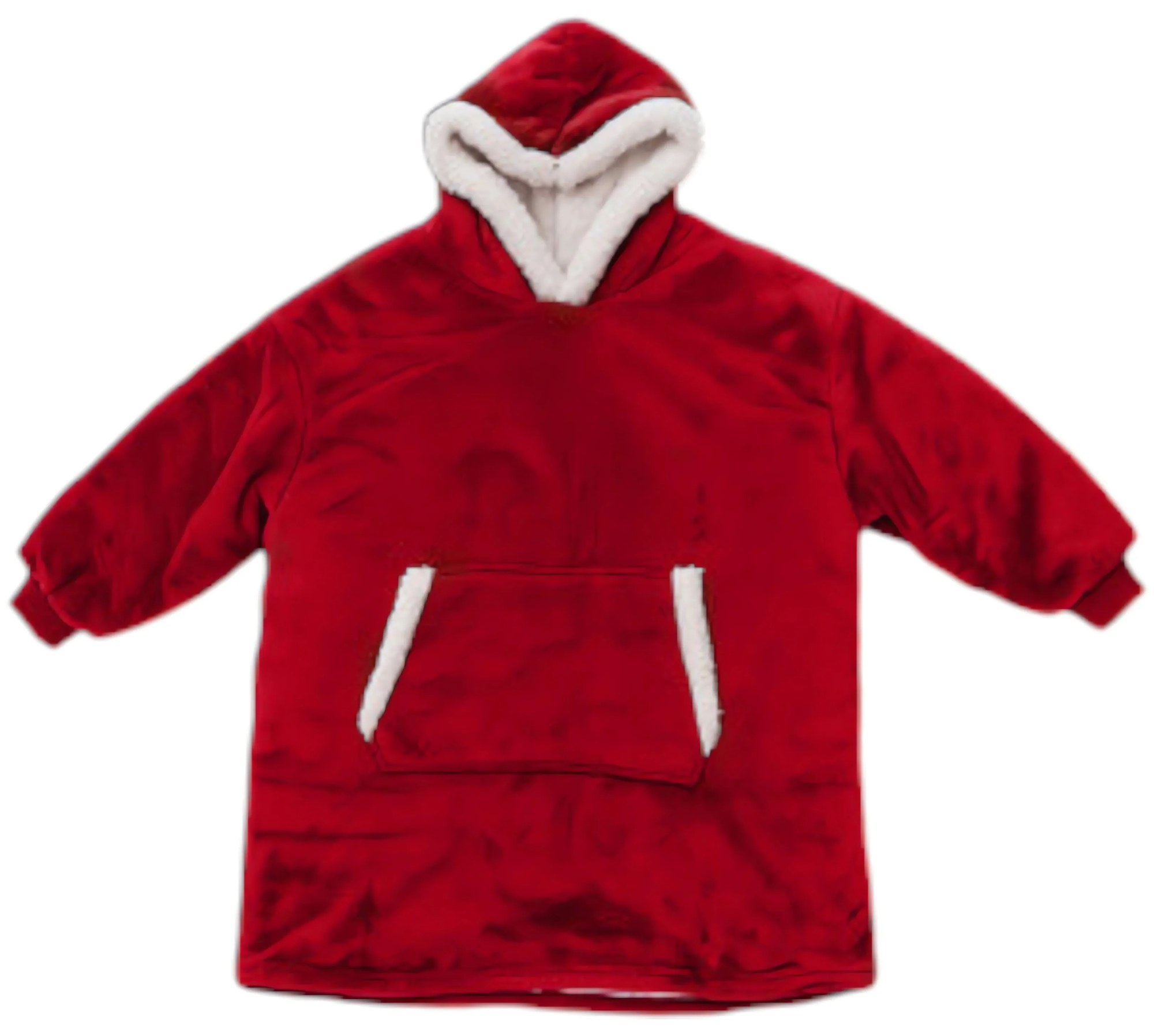 Ruhhy 26145 TV mikina s kapucňou XXL, červená