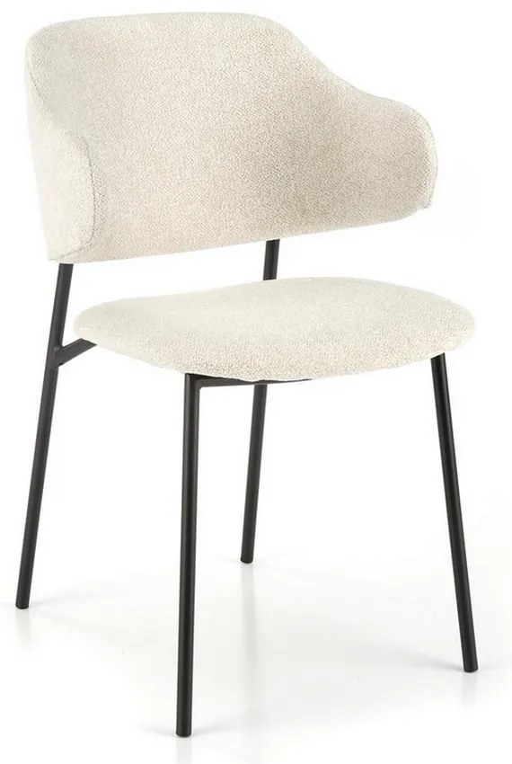 Jedálenská stolička Lutero, krémová