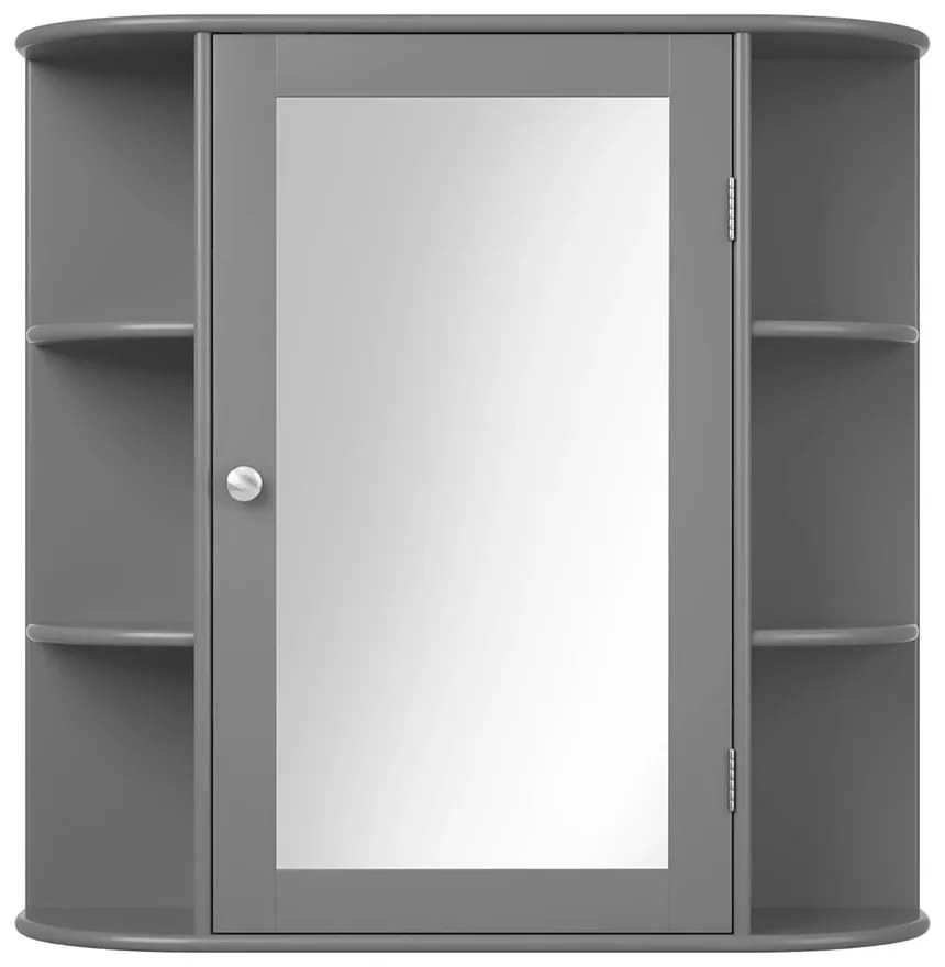 Kúpeľňová skrinka, šedá
