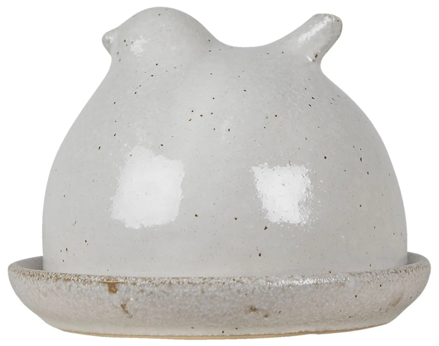 Miska na maslo v tvare sliepočky - Ø 12*10 cm