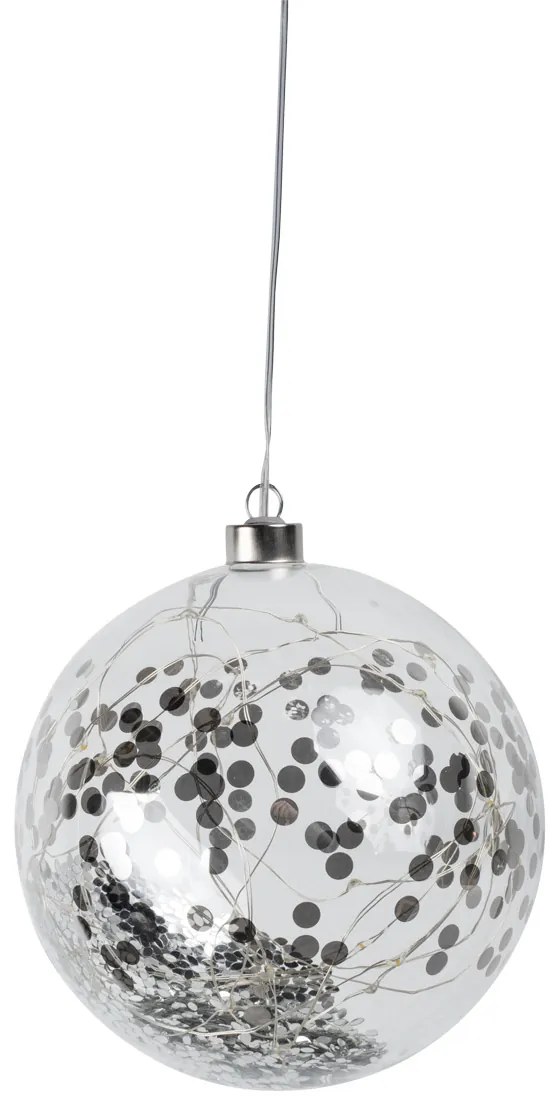 Räder LED svetelná guľa s konfetami, veľká