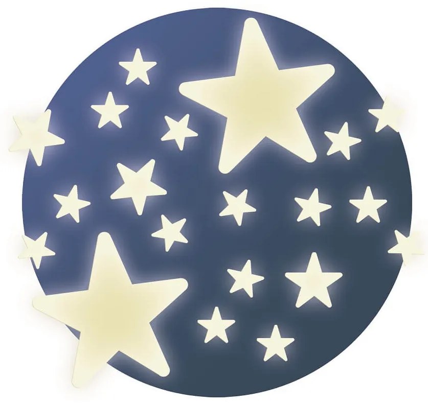 Fosforeskujúce samolepky – Hviezdy