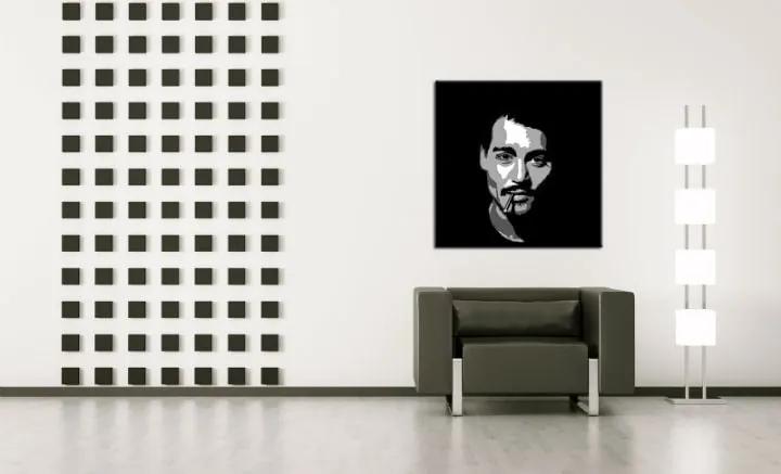 Ručne maľovaný POP Art obraz Johnny Depp | rôzne rozmery