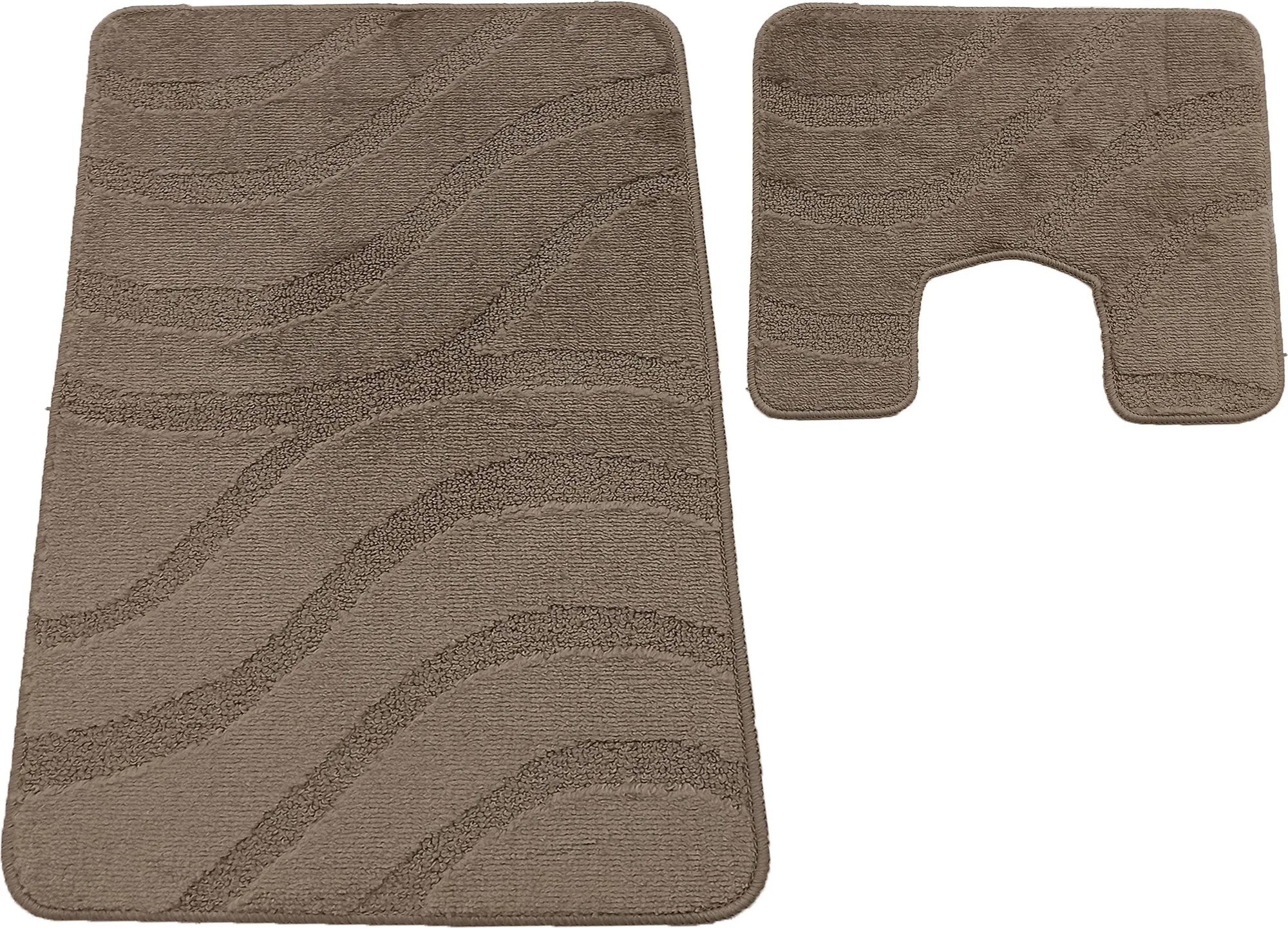 DY Kúpeľňová sada koberčekov s výrezom Symphony Fungi Grey