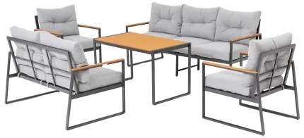 Doppler CORTONA - záhradná 5-dielna sedacia súprava