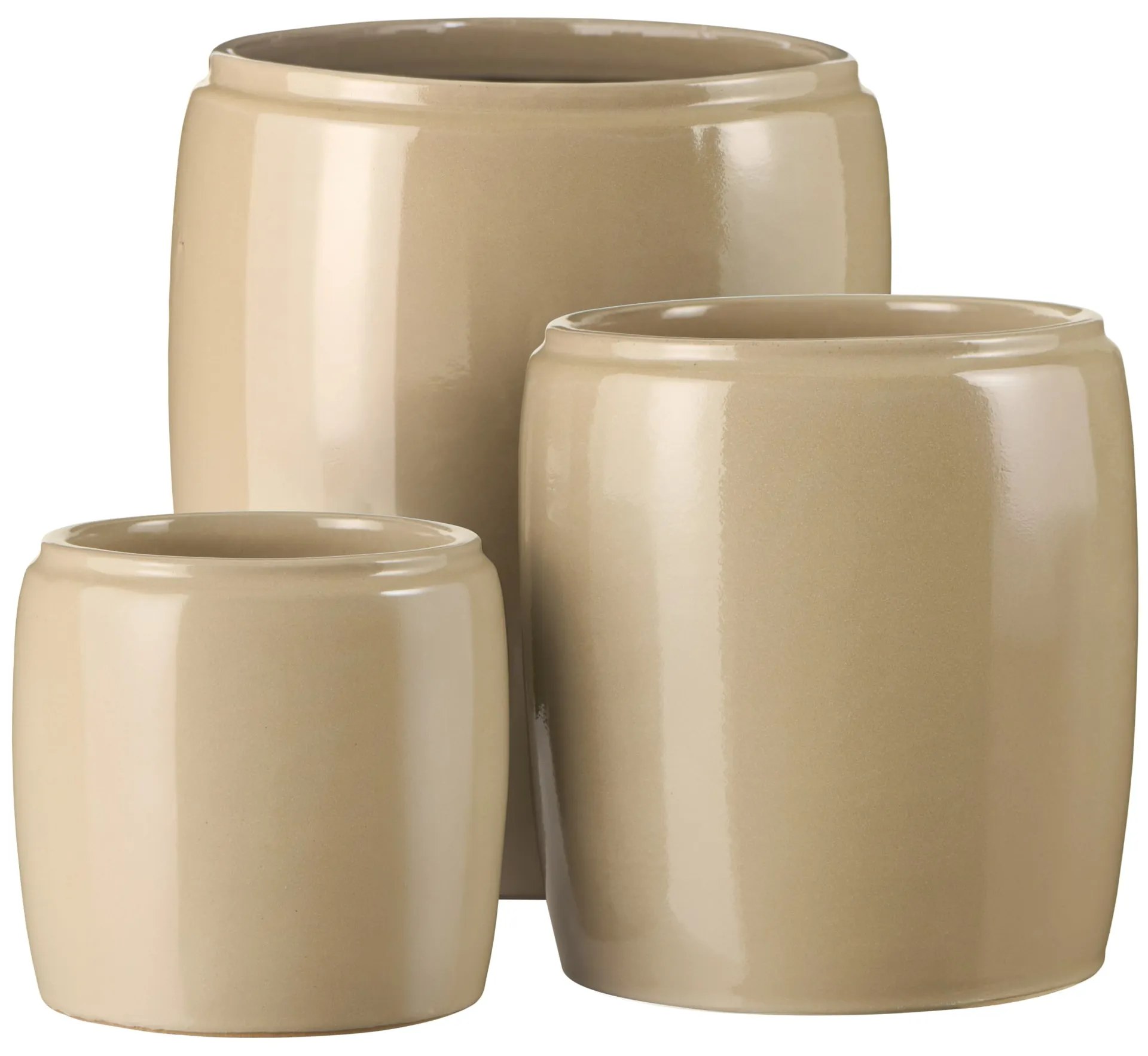 Ib Laursen Keramický obal na kvety Saigon Grey L