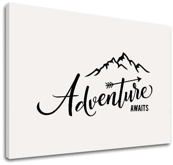 Motivačný obraz na stenu Adventure awaits_002 | rôzne rozmery