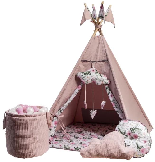 Golden kids Stan Teepee s väčším príslušenstvom - vigwam