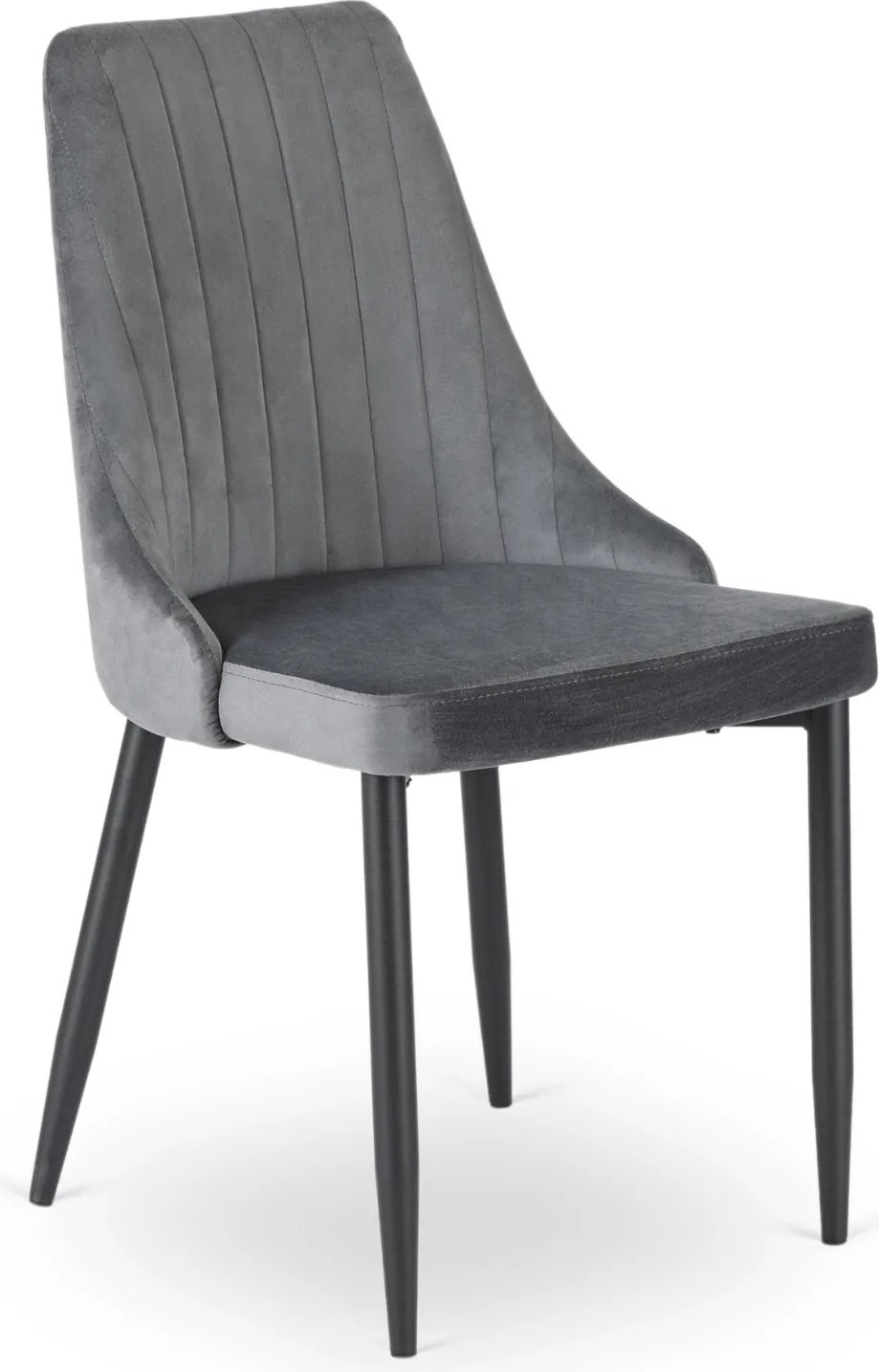 PROXIMA.store - Čalúnená jedálenska stolička BARI FARBA: sivá