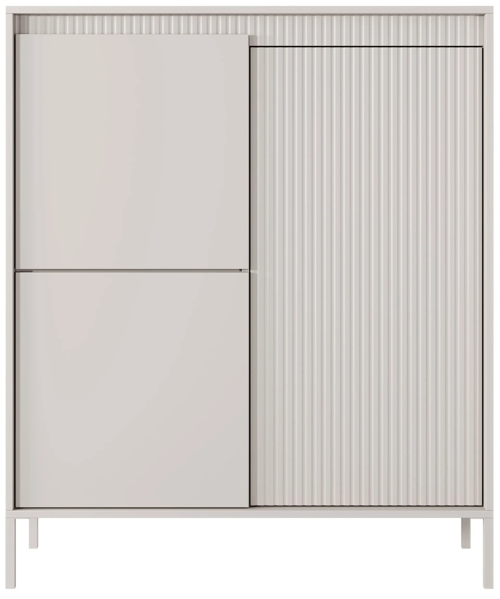 LAS Vysoká komoda Senso - béžová