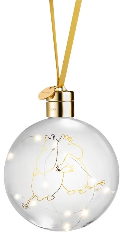 LED vianočná ozdoba Moomin 11cm / 80. výročie