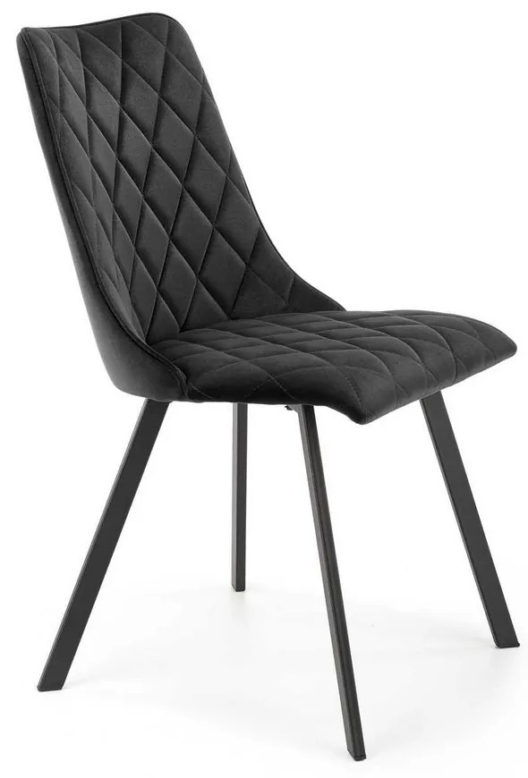 Jedálenská stolička Nyx, čierna