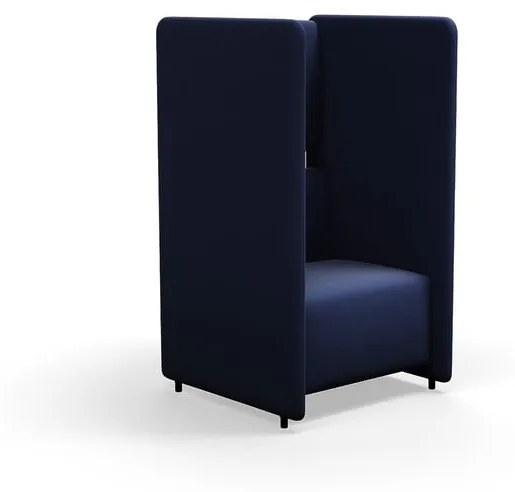 Kreslo CLEAR SOUND, 1-miestne, látka Pod CS, tmavomodré