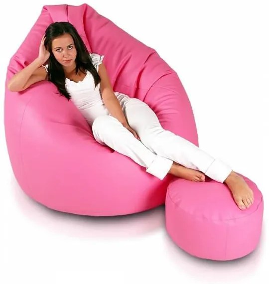 INTERMEDIC Sedací Vak Giga Sako Ekokoža Farba: E05 - Ružová(ekokoža)