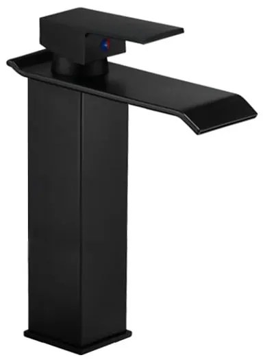 Mexen Apus, umývadlová batéria, čierna matná, 744700-70