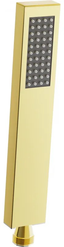 Mexen príslušenstvo - R-02 Ručná sprcha z mosadze, 1-funkčná, zlatá, 79500-50