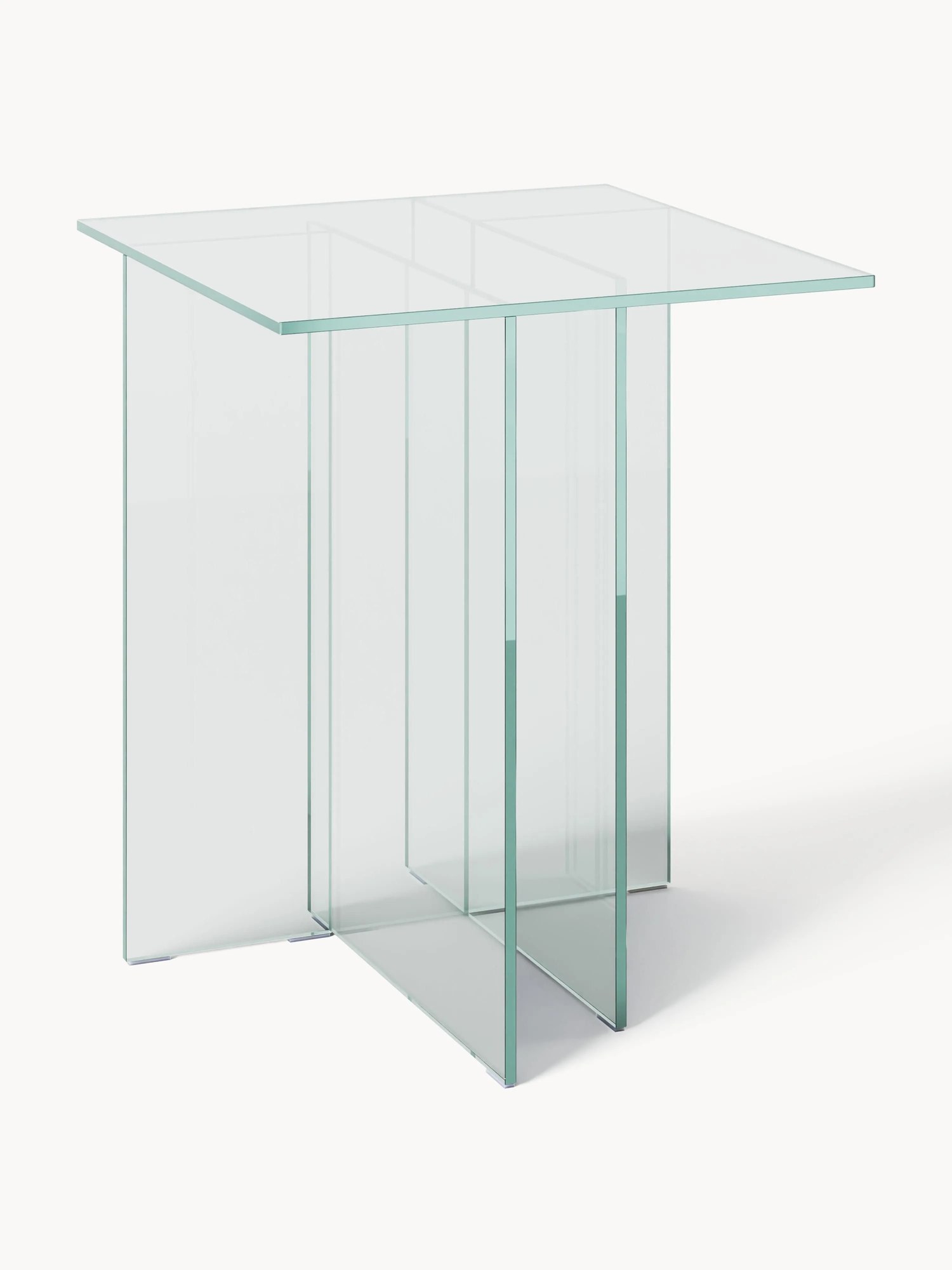 Sklenený pomocný stolík Anouk