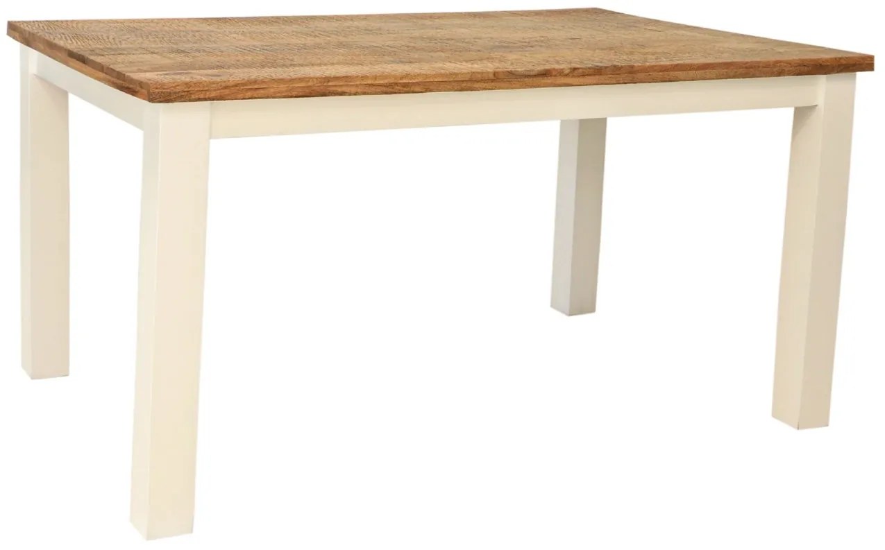furniture-nabytek.cz - Rustikálny jedálenský stôl z masívu mango 200x90