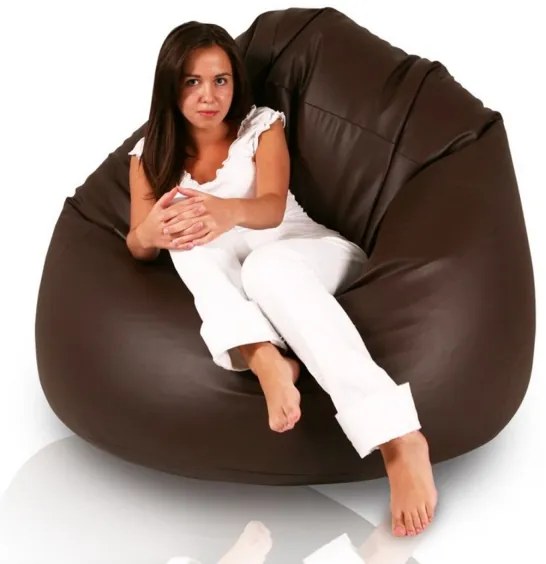 INTERMEDIC Sedací Vak Giga Sako Ekokoža Farba: E13 - Hnedá tmavá (Ekokoža)