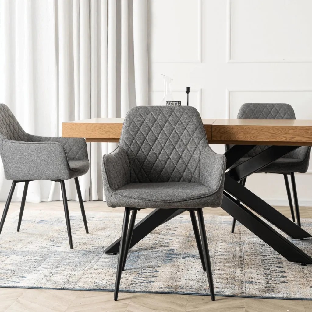 PROXIMA.store - Jedálenská stolička BRESSO 2 FARBA: sivá