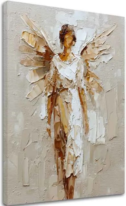 Obraz anjela Akrylové krídla | 100% originál domaľovaný akrylom