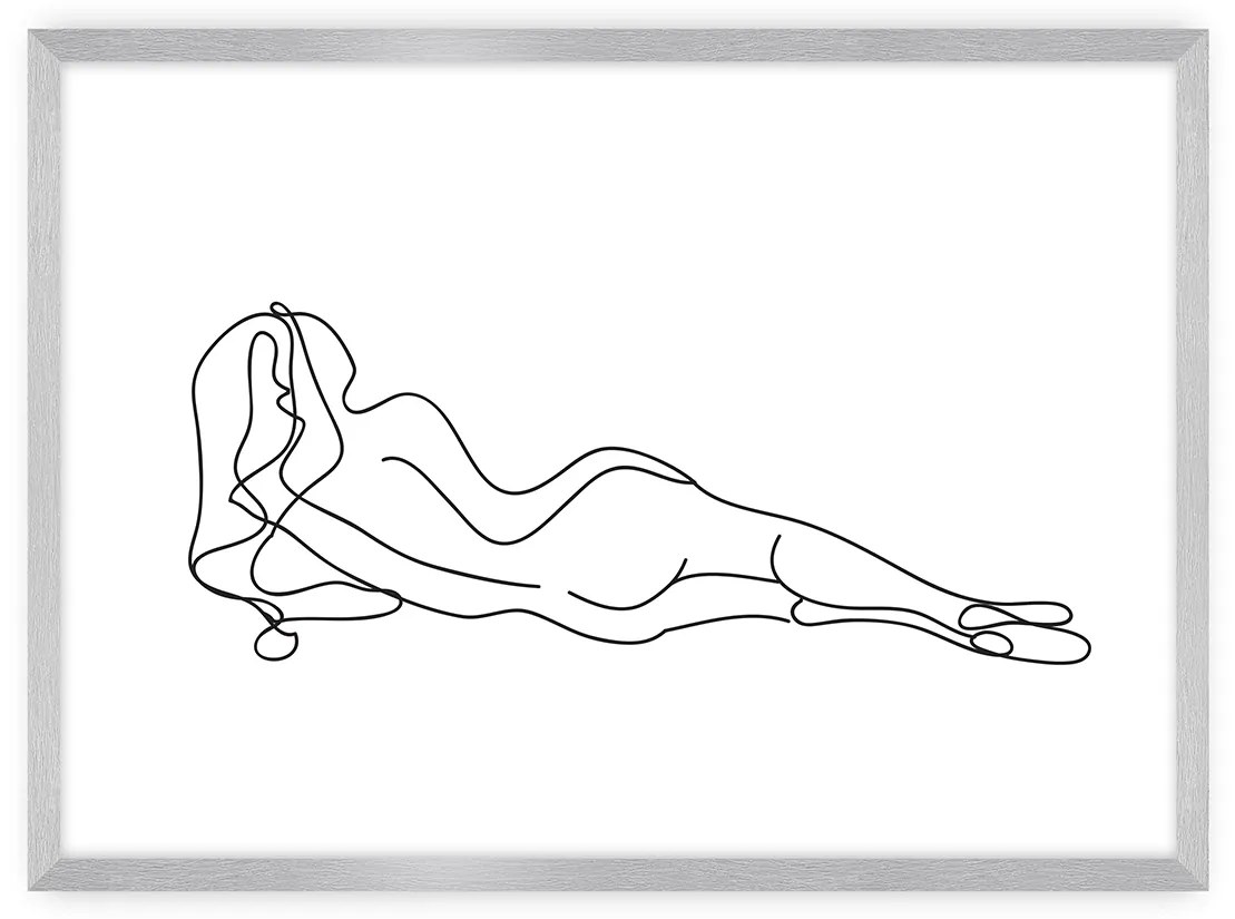 Plagát Figure Line III