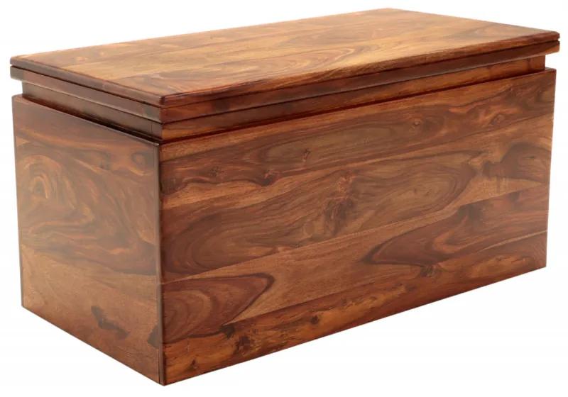 Truhlica Tina 90x45x45 indický masív palisander Only stain