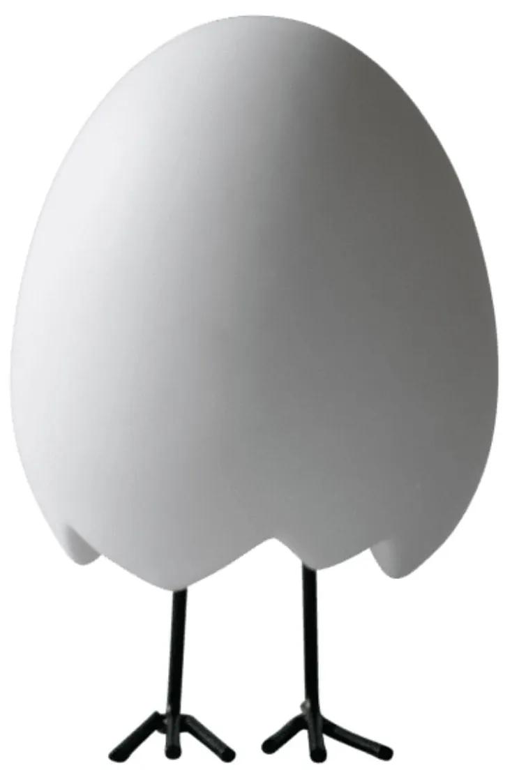 DBKD Veľkonočná dekorácia Happy Feet White