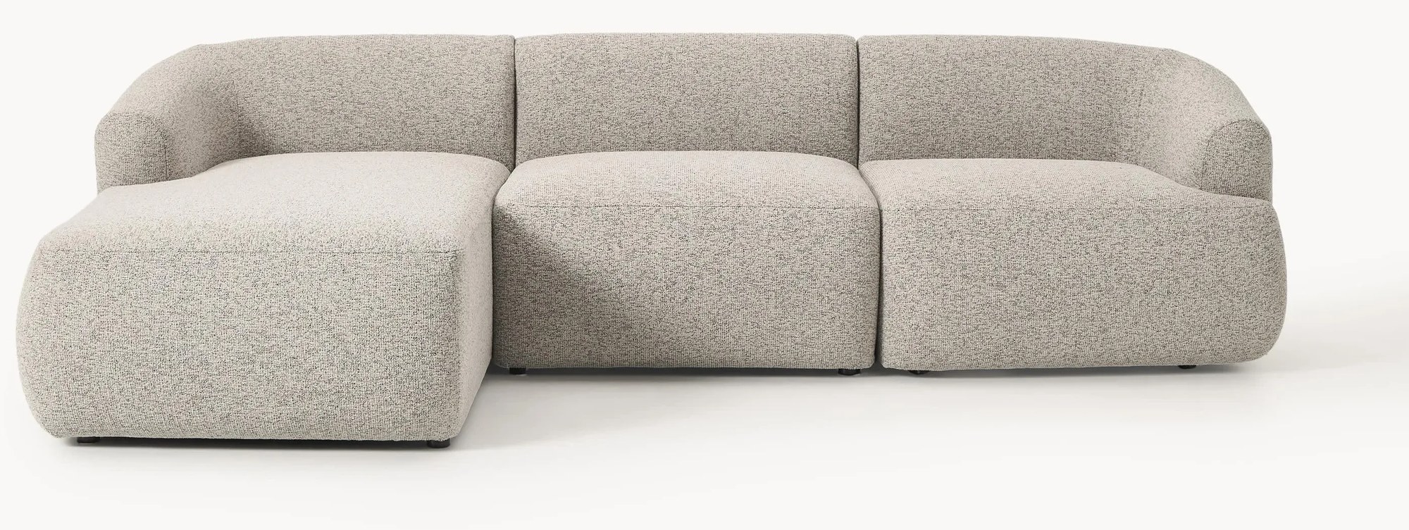 Modulárna buklé rohová pohovka Sofia (3-miestna)