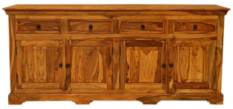 Komoda Jali 200x90x45 z indického masívu palisander Natural
